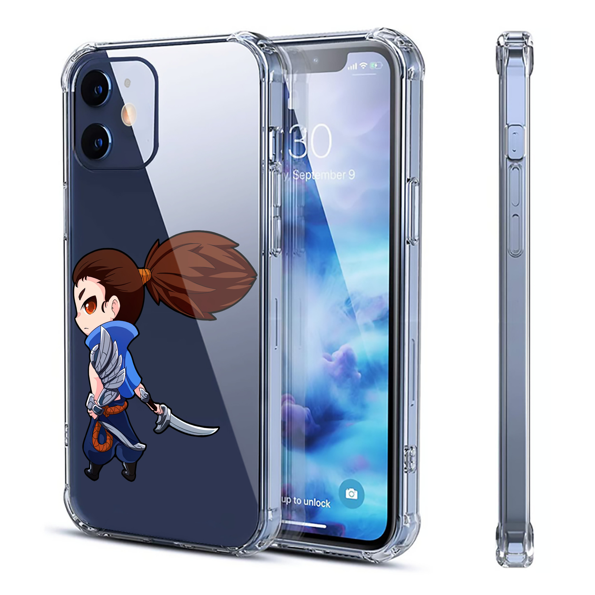 （画像用） リーグ・オブ・レジェンド League of Legends LOL 【iPhone 12シリーズ対応】透明スマホケース（クリアソフトケース）